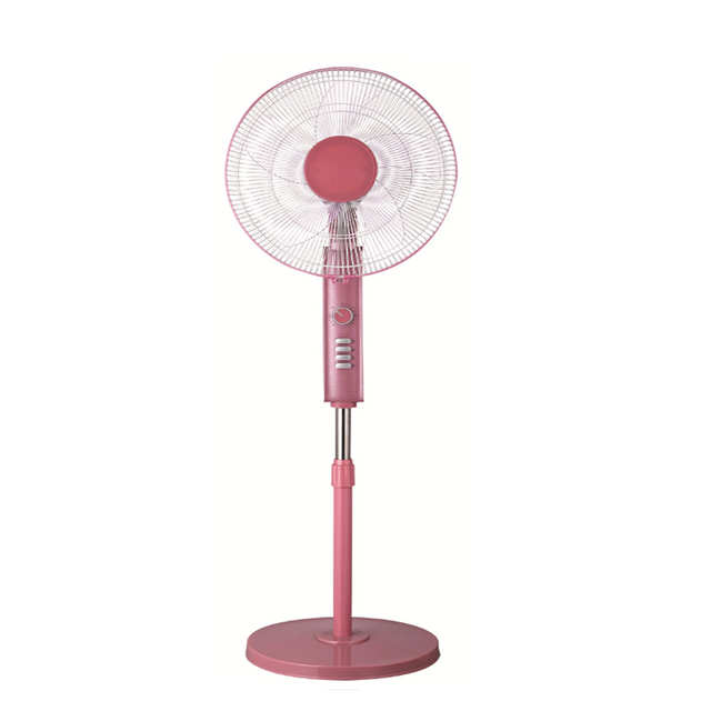 2024 Factory OEM 16 inch Strong Tube with Unique Colorful ABS Material Stand Fan