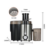 Home Best Fruit Juicer 400w Commercial Juice Extractor with Full Copper Motor 