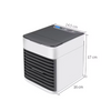 Personal Space Cooler Fan Air Cooling Fan USB Rechargeable Fan Desk Home Mini Air Conditioner Portable Air Cooler