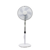 16 Inch Black And White Color Korea Market Thin Body Stand Fan