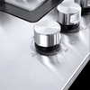2024 Factory Supply Hot Sale Gas Stove Table Stainless Steel Built-in 5 Sabaf Burner