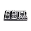 Factory Direct Manufacturer Wholesale Price Home Kitchen Gas Stove 5 Burner Stainless Steel Gas Cooktop