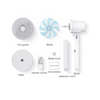 Electronic Retractable Smart Standing Fan with Timer LED Remote Function