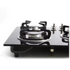 Modern Style Glass Surface Pulse Ignition Built in Installation Gas Stove