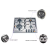 Customized Gas Hob Smokeless Gas Burner Stove Table Top Gas Stove Stainless Steel With 4 Burners
