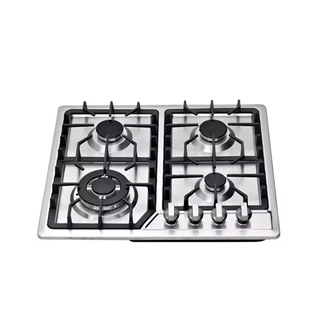 China Low Price High Quality Commercial 4 Burner Stove Built In LPG Gas Cooktops Gas Stove