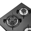 Reasonable Price Top Glass Gas Cooktop Gas Stove 4 Burners Glass Panel Kitchen with Safety Device
