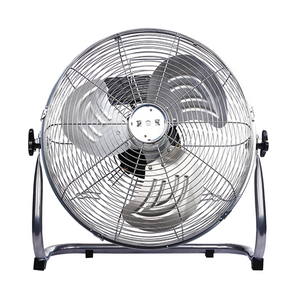 16 inch Modern Design Industrial Electroplate Grills Floor Fan