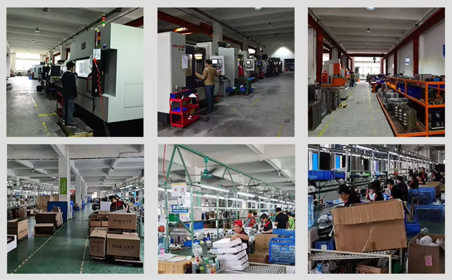 in factory