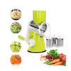 Multifunctional Kitchen Accessories Tabletop 3 in 1 Spiral Slicer Manual Rotary Grater Vegetable Slicer