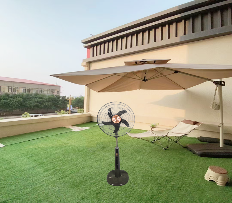 rechargeable stand fan