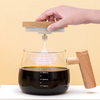 Hot Sale Glass Portable Self Stirring Cup with Mixer Full Electric Cup with Lazy Automatic Mixer Cup
