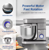Stainless steel body design Stand Mixer with 2000W High-performance pure copper motor（SM-005）