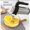 Household Electric Hand Mixer with Pure Copper Motor 5 Speed And Base Tray