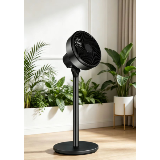 10-Inch Standing Air Circulation Fan,Adjustable Speed Floor Fan 