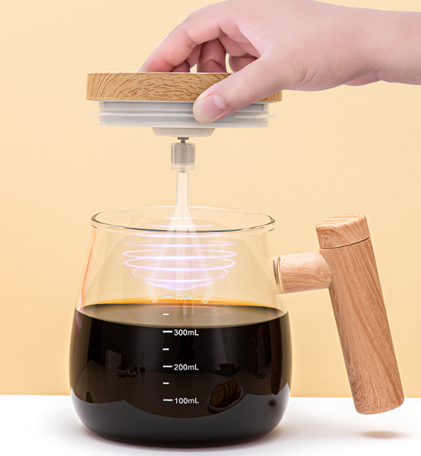 No Electricity, No Hands, Stir A Cup of Fragrant Coffee in 3 Seconds!