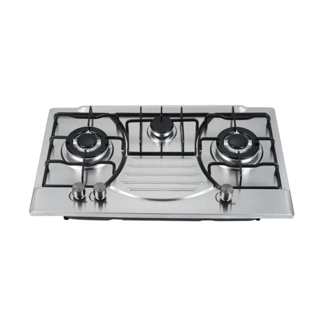 Newest Modern Stainless Steel Built in Gas Stove Lpg Gas Hob With Blue Flame