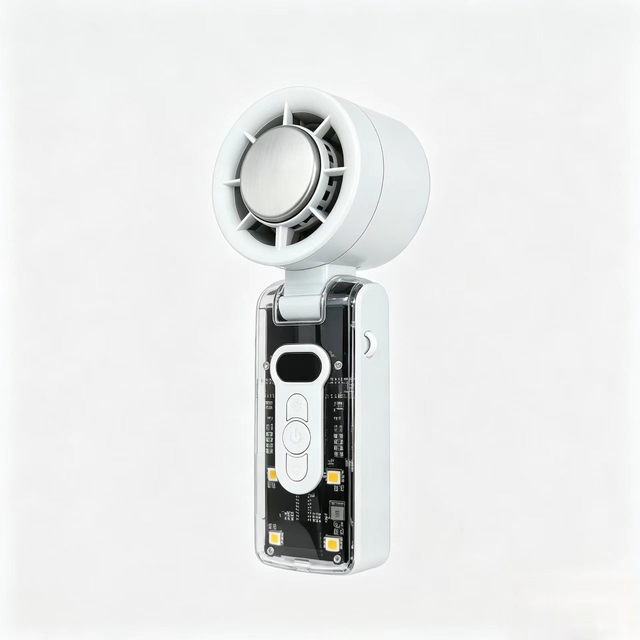 High-speed Folding Cooling Fan,portable Rechargeable Handheld Fan