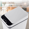 Automatic Sensor Trash Can,touch Free Infrared Motion Senor Garbage Bin,soft Close Odor Proof Waste Bin for Kitchen Bathroom Office,white/black Optional