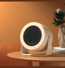 Portable Ceramic Space Heater,1200W Mini Electric Heater with Tip-over Protection for Desk&bedroom