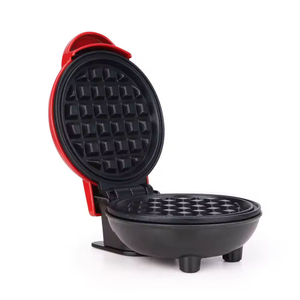 Mini Waffle Maker,non-stick Electric Waffle Iron with Compact Design for Breakfast,snacks&desserts