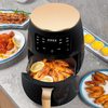 6L Extra Large Capacirty Air Fryer,2400W LCD Touchscreen Air Fryer with Non-Stick Basket,healthy Oil-free Cooking for Home&family