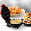 Mini Waffle Maker,non-stick Electric Waffle Iron with Compact Design for Breakfast,snacks&desserts