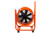16/20/24 Inch Mobile Axial Flow Industrial Fan,heavy-duty Portable Ventilator with Wheel Stand for Workshop,warehouse,construction