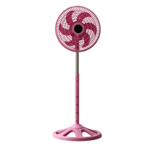 Adjustable Height Standing Fan,Portable Floor Fan WITH 6 Blades for Home,Office&Outdoor Ese