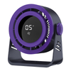 USB Rechargeable Turbo Air Circulator Fan,5-Speed Portable Mini Dwsk Fan with One-Touch Operation