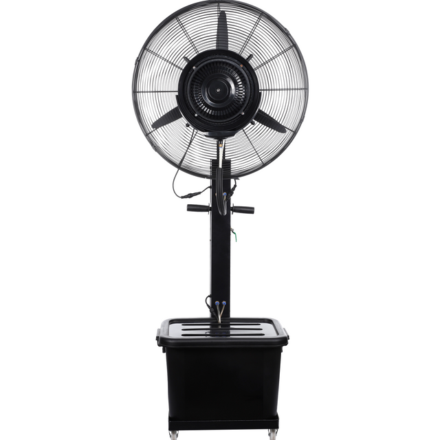 26/30 Inch Industrial Mist Cooling Fan,portable Outdoor Water Miat Fan with Wheels for Patio,factory,warehouse