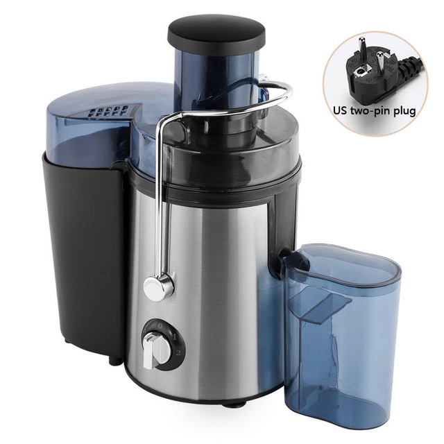 Stainless Steel Electric Juicer,Centrfugal Juicer for Fruits&Vegetables