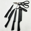 6-piece Non-stick Kitchen Knife Set with Shears&peeler